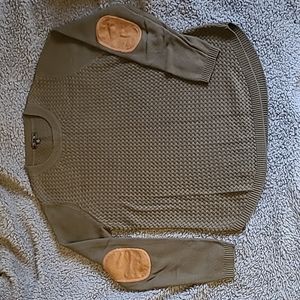 EUC Lety & Me Josey elbow patch pullover